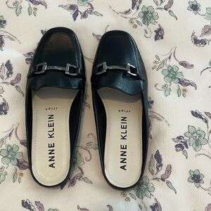 NWOT Anne Klein Iflex black slip on shoes